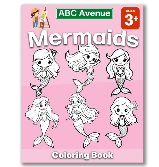 Mermaids Coloring Book